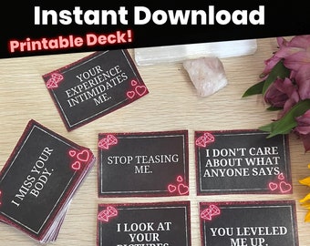 Printable: Alice's Spicy Love Notes Oracle Deck