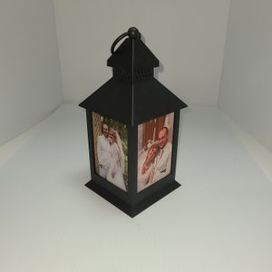 Custom Photo Candle Lantern, Wall Art, Home Decor, Table Decoration, Family Photo, Childrens Photos Grandkids Photos, Memory Photos