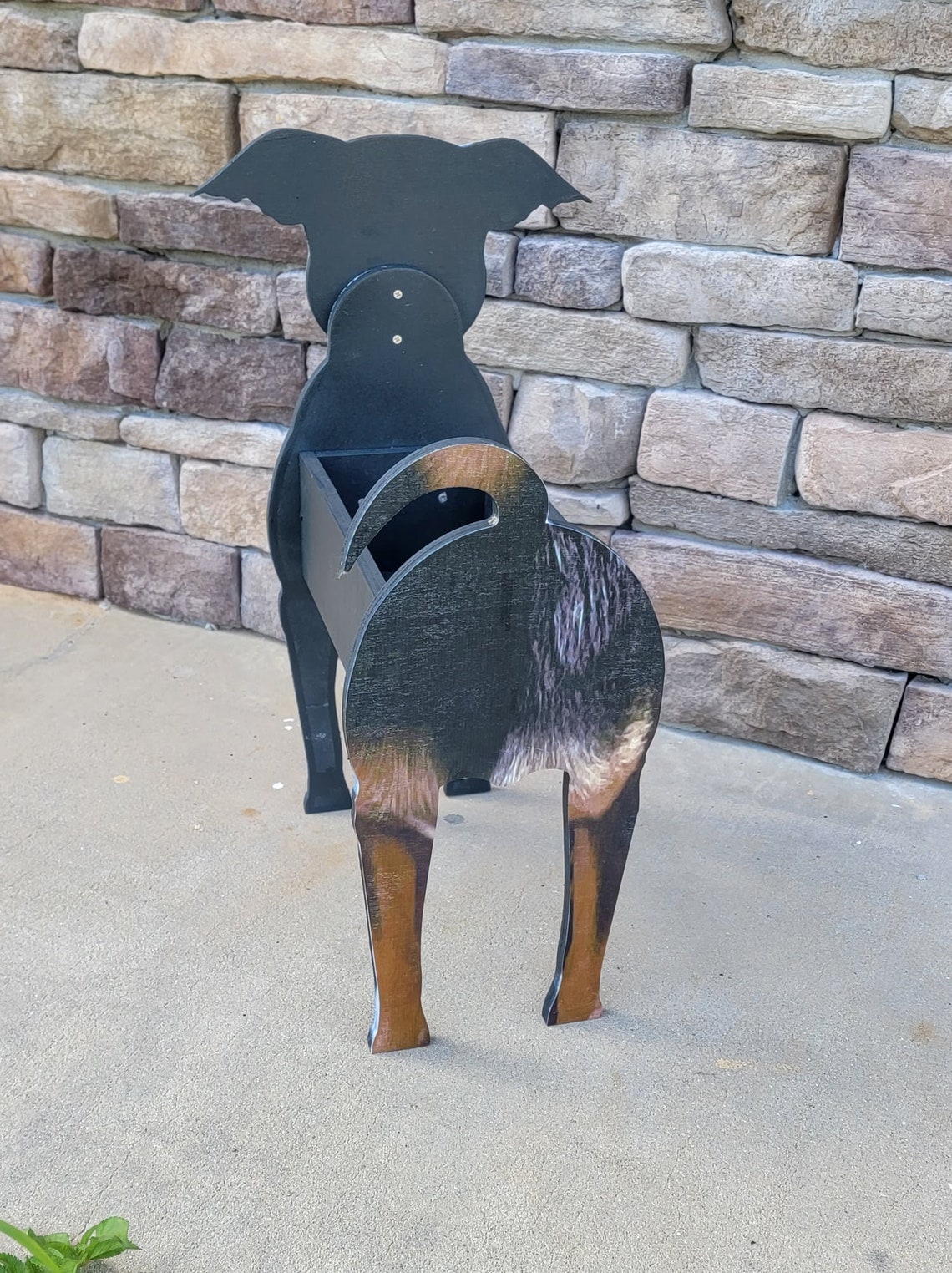 Customized Indoor Wooden Pet Planter Box Dog Planter Box Cat Etsy