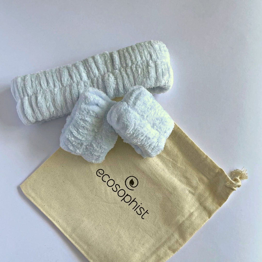 Headband and Wristbands Set Flannel Headbands and Wristbands Etsy