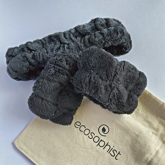 7244 36 Pcs Hairband Set, Flannel Makeup Headband , Soft Skincare Headbands Amazon.com : VELSCRUN 6 Pack Spa Headband, Makeup Headband  main image 3