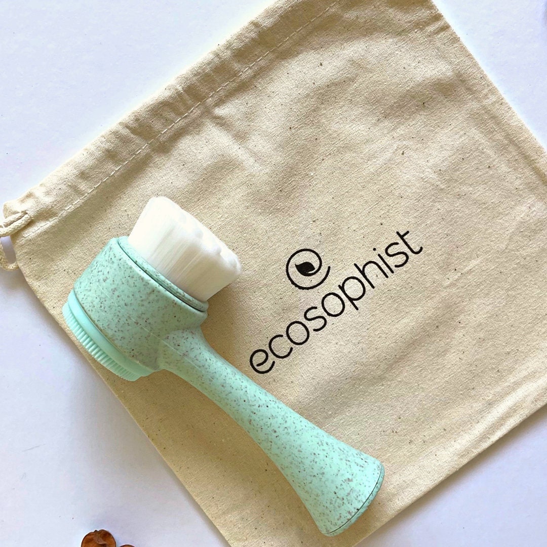 Double Side Facial Cleansing Brush Ecofriendly Skincare Brush Soft