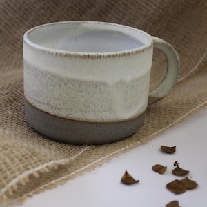 Large Stack-able Cup, Hand Thrown Stoneware