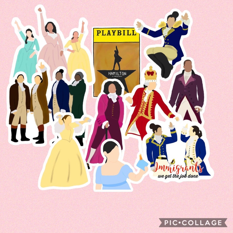 King III Hamilton Sticker Etsy