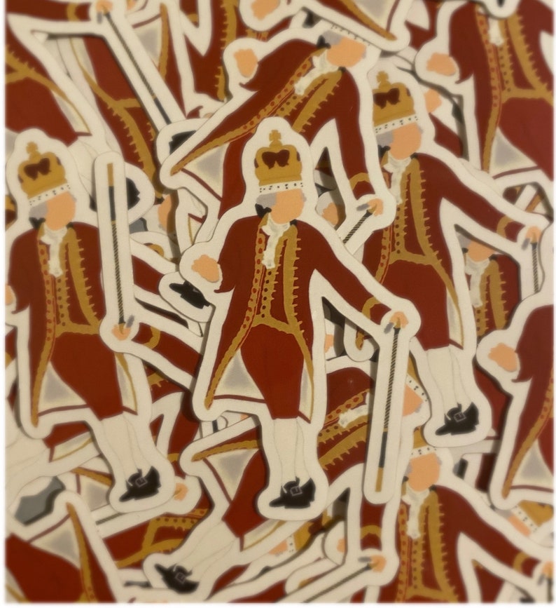 King III Hamilton Sticker Etsy