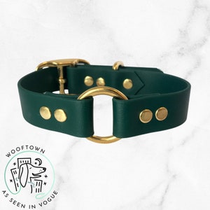 The 'O' Dog Collar | 20+ Colours | BioThane Vegan Leather | Made to Measure