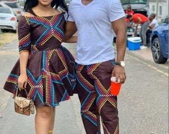 chitenge outfits for couples