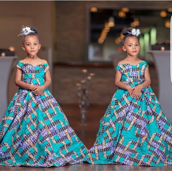 african print dress for baby girl