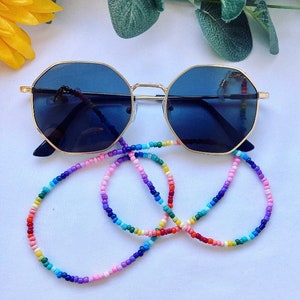 Rainbow Peach Sunglasses Chain – Rainbow Notting Hill