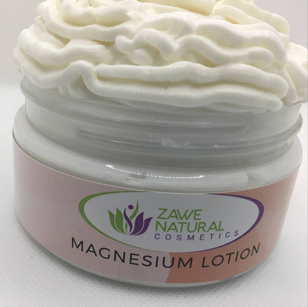 Magnesium Body Butter Natural Body Butter Magnesium Lotion Organic Body