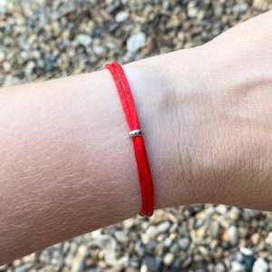 Kabbalah Red String | Protection Bracelet | Hand Made | Adjustable Bracelet | Anklet Bracelet