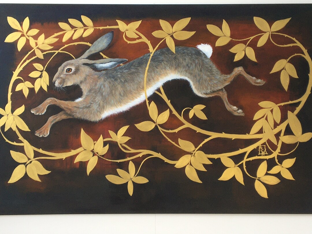 Goldhare Golden Hare - Etsy