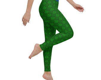 Mermaid Leggings - Etsy