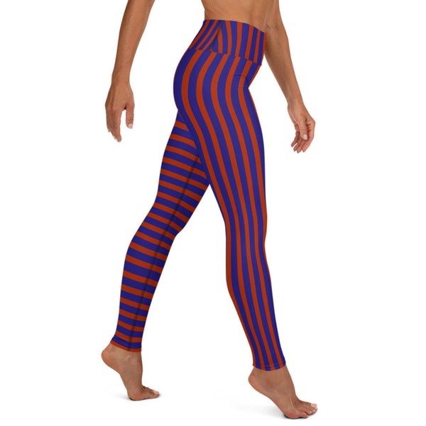 Striped Leggings Circus and Steampunk Pants