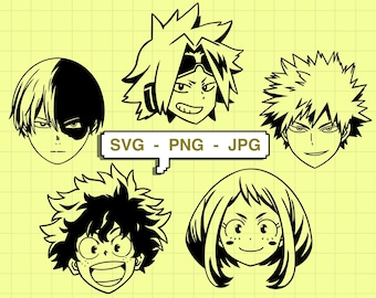 Download 44+ Anime Svg Free PNG Free SVG files | Silhouette and Cricut Cutting Files