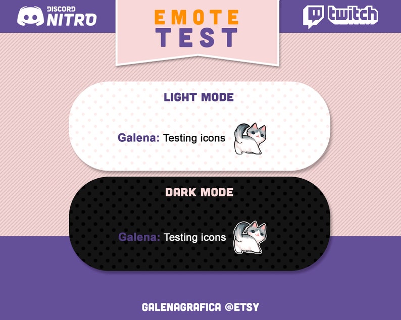 Animated Emote cat twerking / Emoji for streamer / Emote cat for Discord / cat animated emote / cat twerk image 2