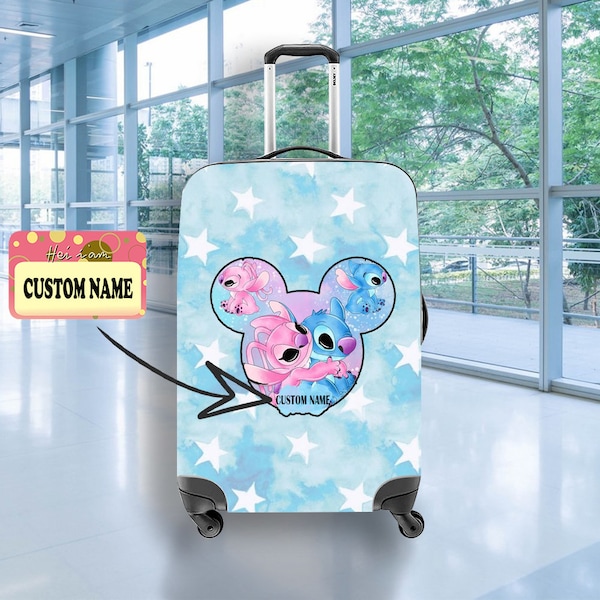 Lilo and Stitch Suitcase Cover Etsy UK