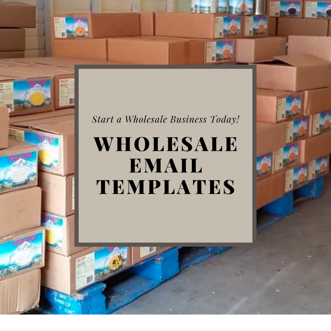 Email Templates for Wholesale Contract for Amazon Selling Etsy