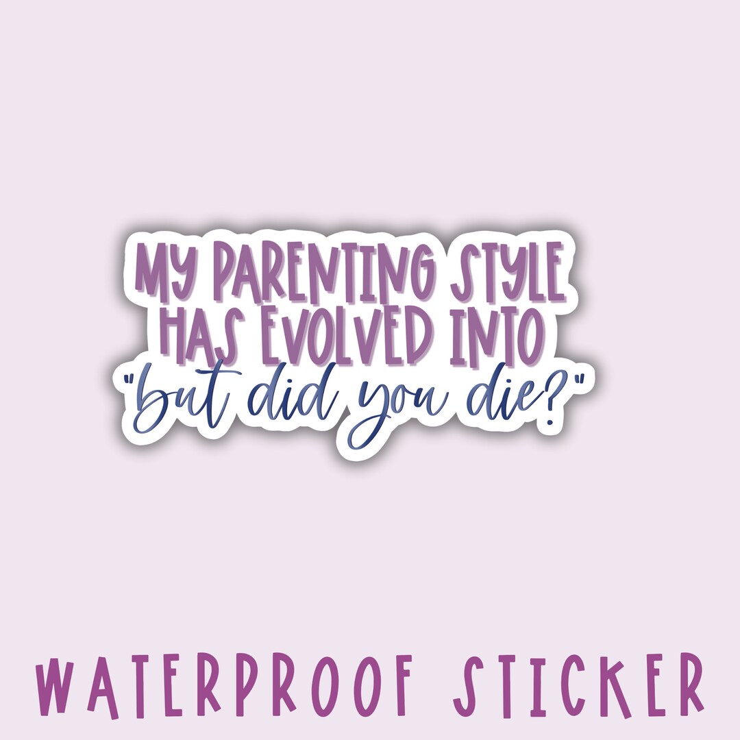 Mom Sticker for Water Bottle | Motherhood Sticker | Parenting Style ...