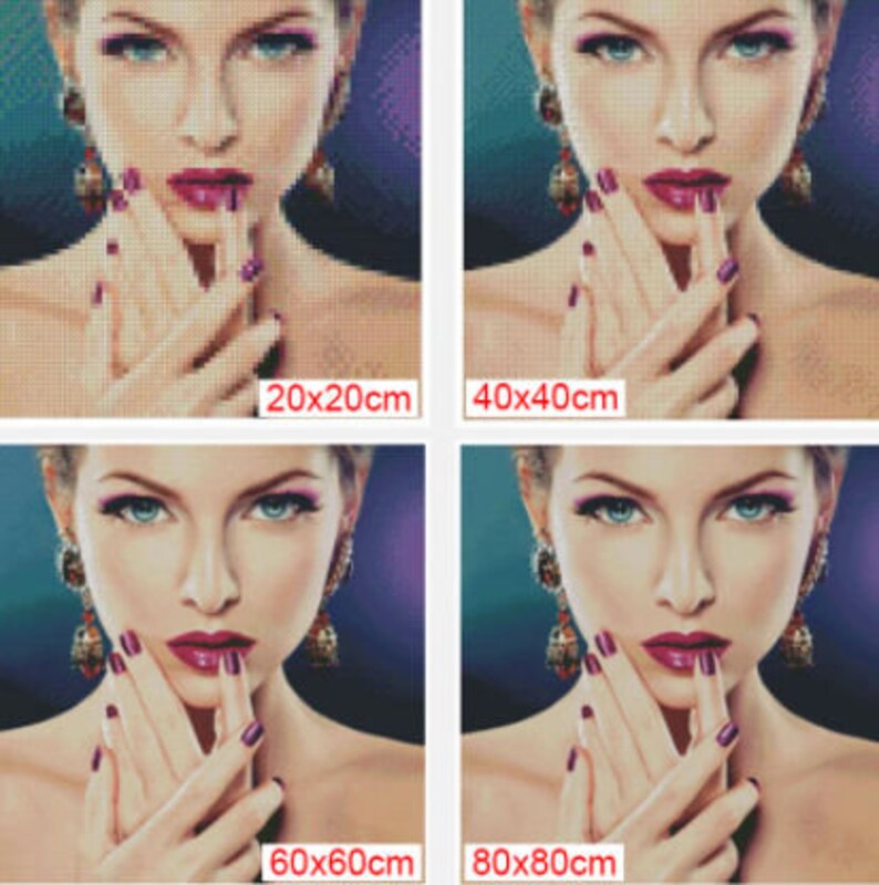MASK #5 DIY 5D Diamond Painting Kit Full Square or Round Drill
