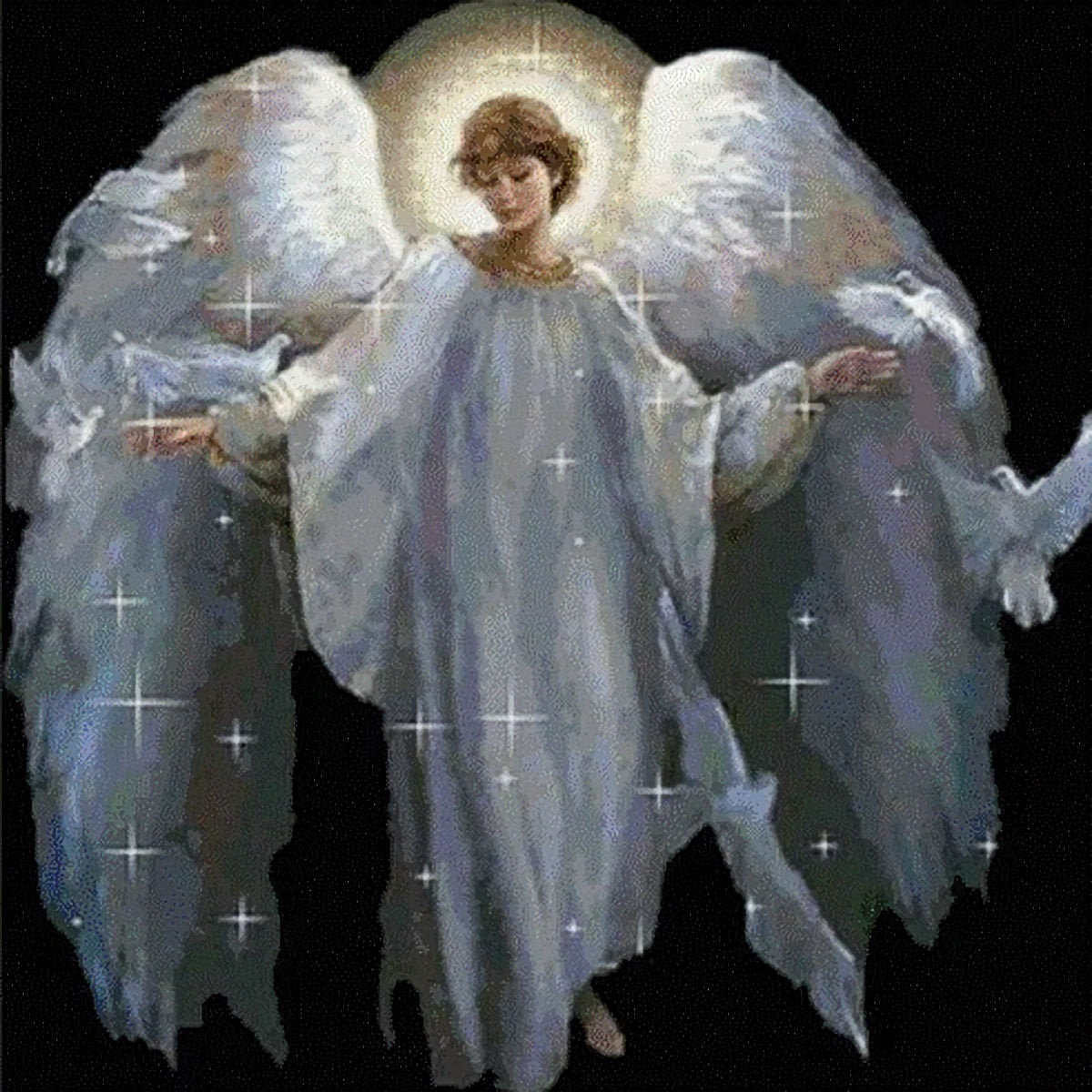 My GUARDIAN ANGEL DIY 5D Diamond Painting Kit Full Square or Etsy