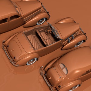 Cord 810 and 812, Five Digital Renderings, Size: 8000 x 6000 pixels