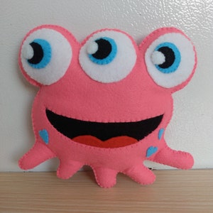 Funny monster | Adopt me | Handmade toys | Baby gifts | Felt toy