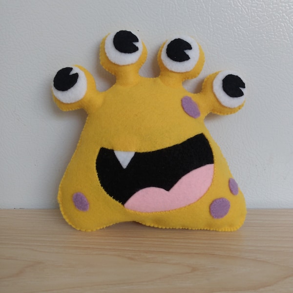 Funny monster | Adopt me | Handmade toys | Baby gifts | Felt toy