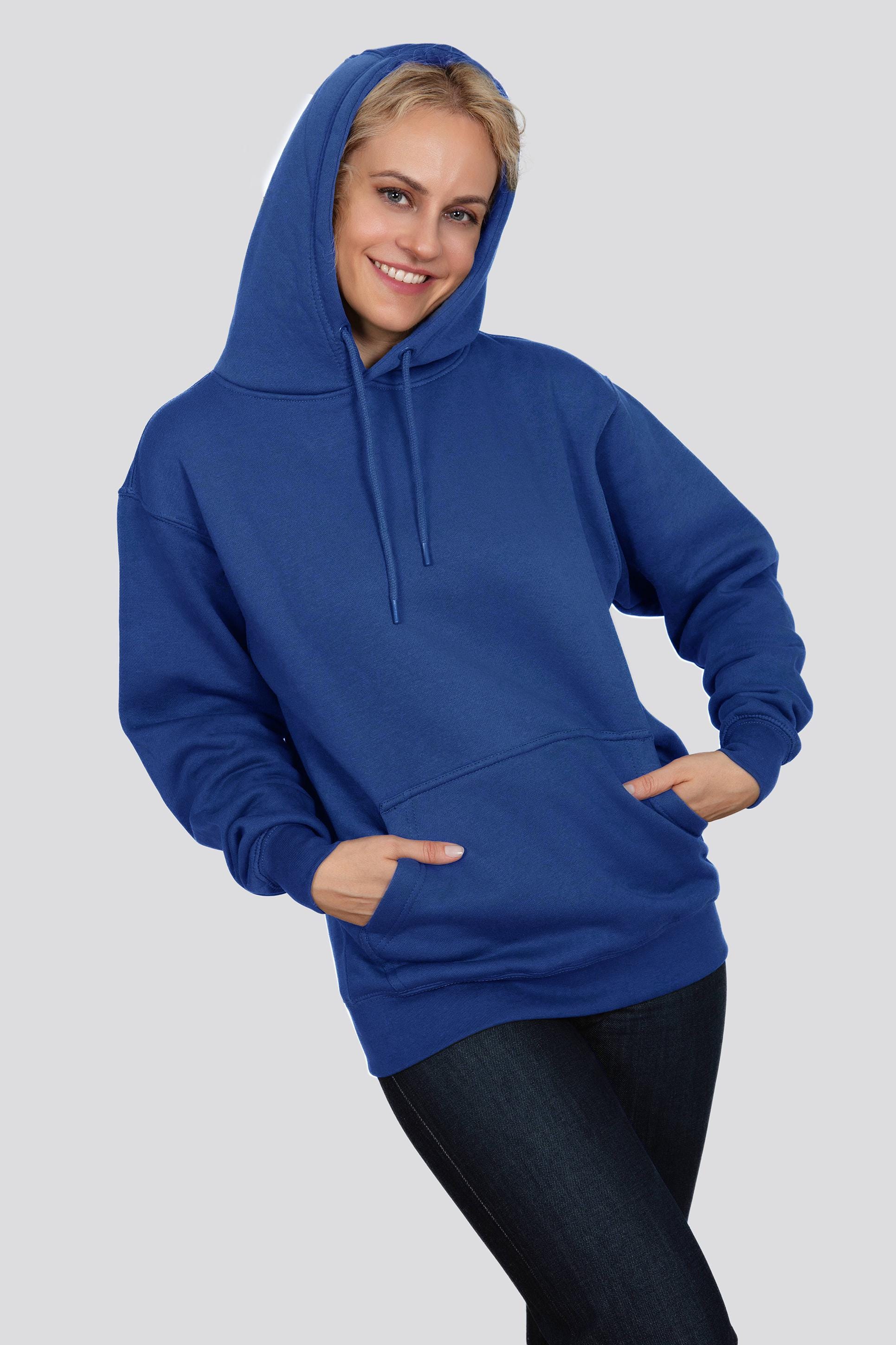 Solid color hoodies womens sale