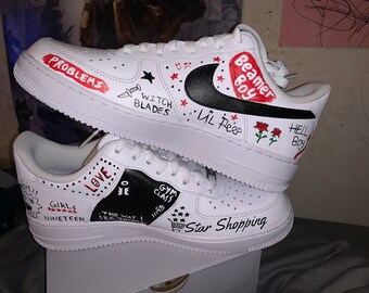 Nike Air Force 1 Lil Peep | Etsy