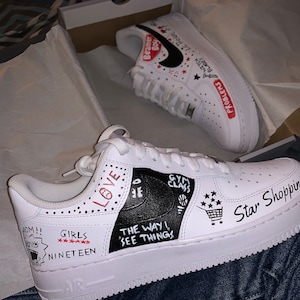 custom air force 1 lil peep