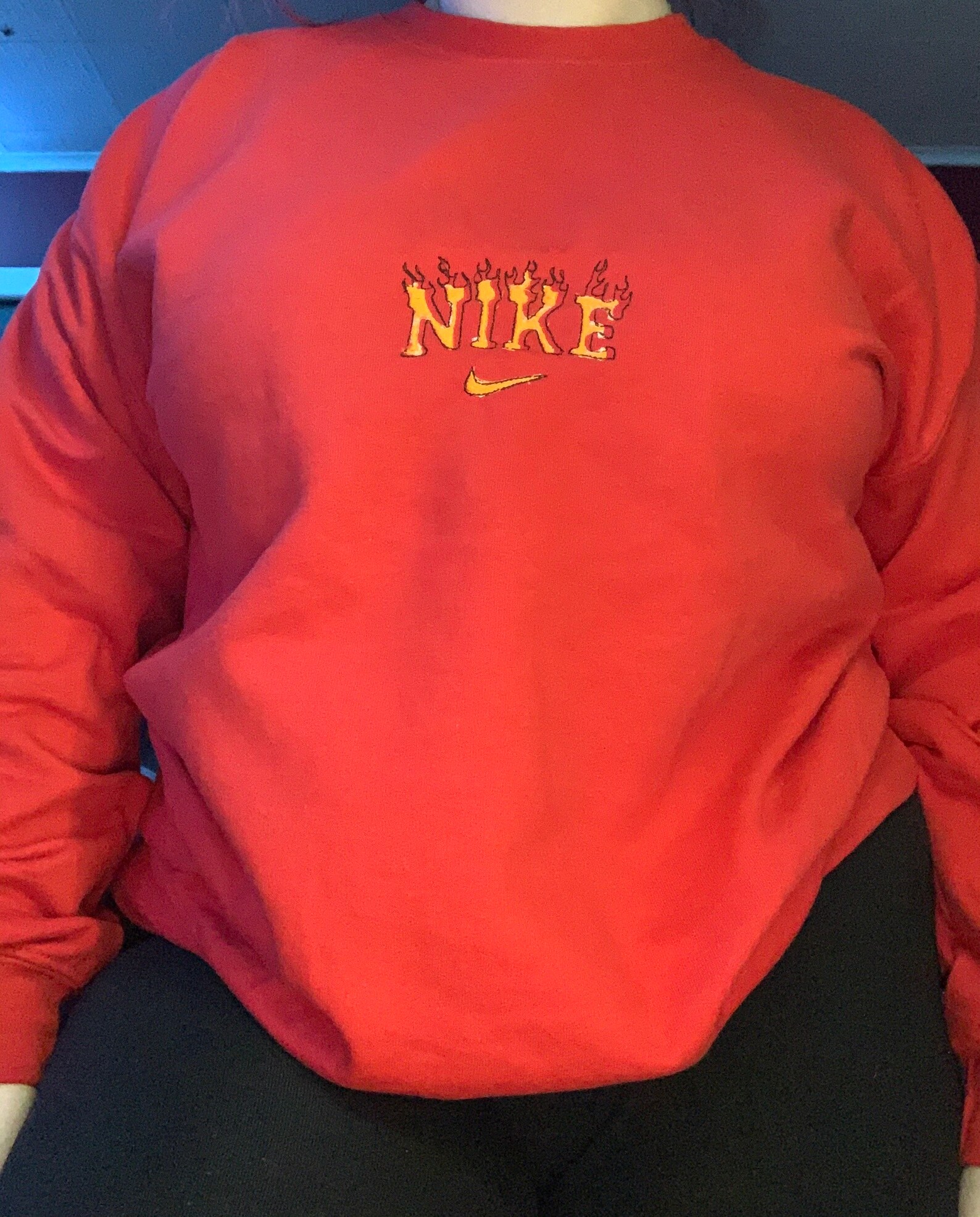 flame nike jacket