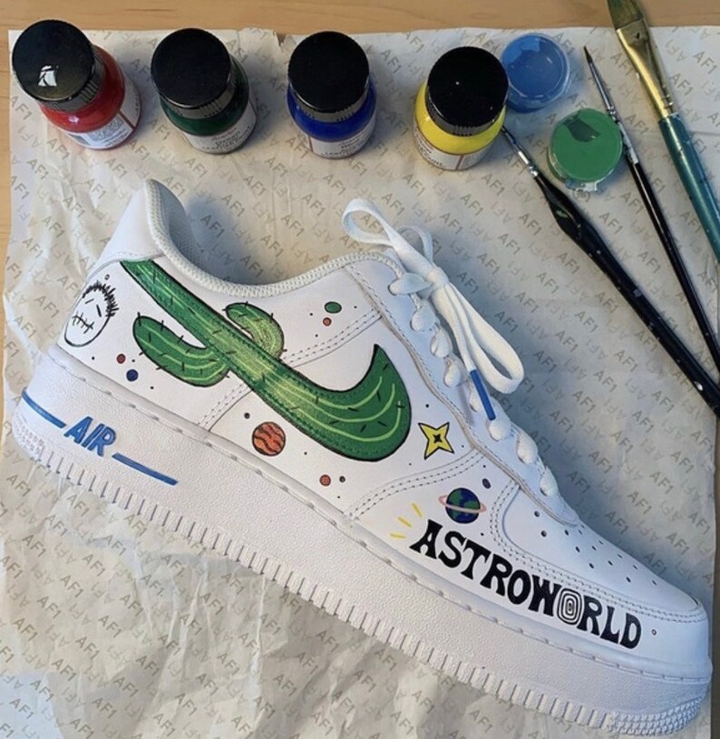 astroworld custom shoes