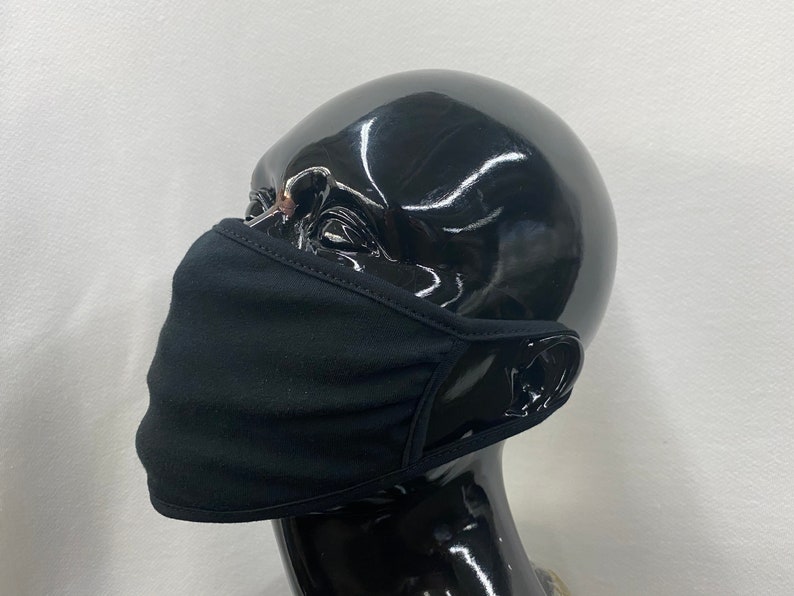 6 pack Black face mask Etsy