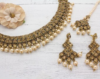 Precio más barato indio jumka jumki Pendiente Estilo De Boda Bollywood Chapado en Oro Reino Unido