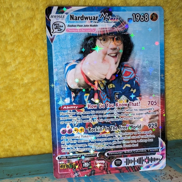 Nardwuar Poké Card