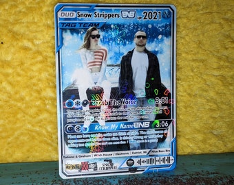 Snow Strippers Poké Card
