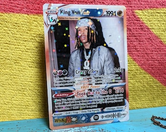 King Von Poké Card