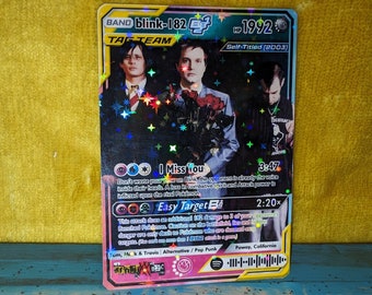 Blink182 Poké Card