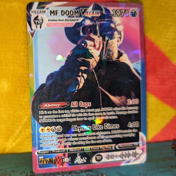 MF DOOM Poké Card