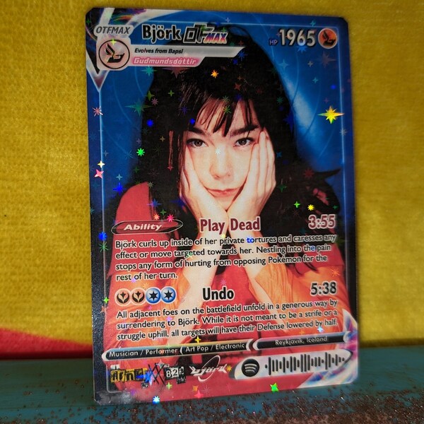 Bjork Poké Card