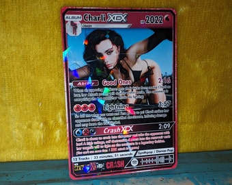 Charli XCX - 'CRASH' Poké Card