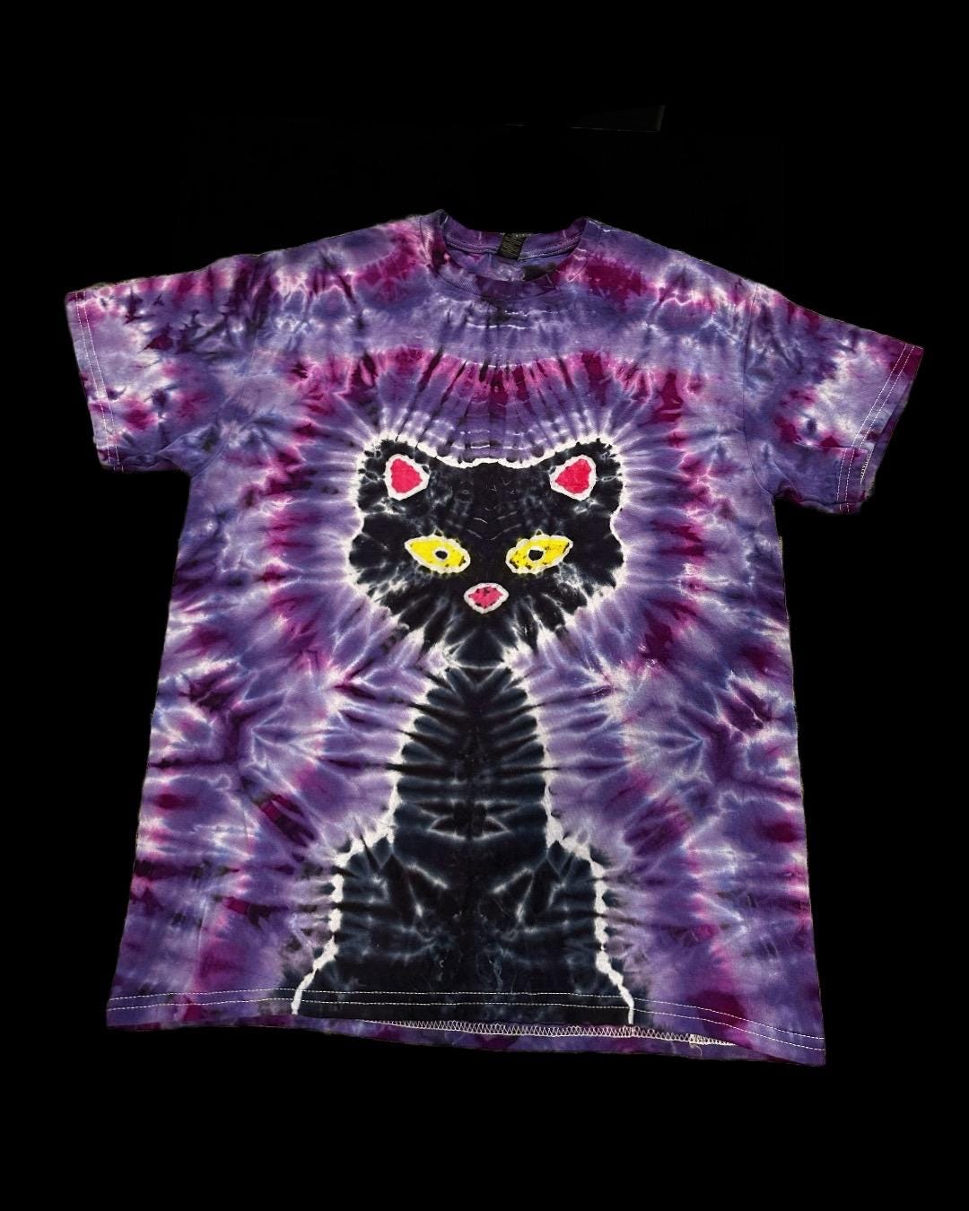 Cat Tye Dye Shirts - Etsy