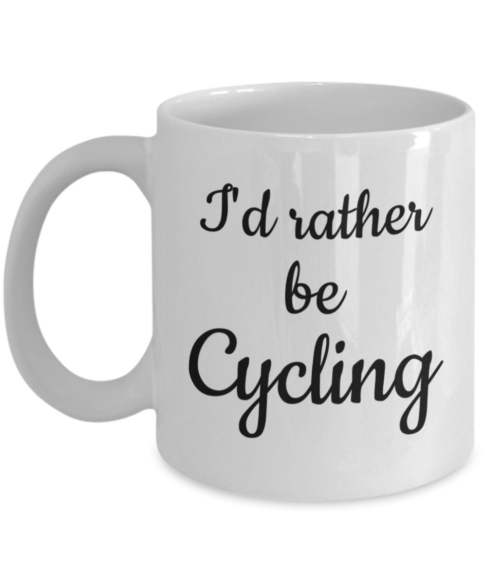 Je préfère faire du vélo Cadeau pour motard Mug pour cycliste Idée
