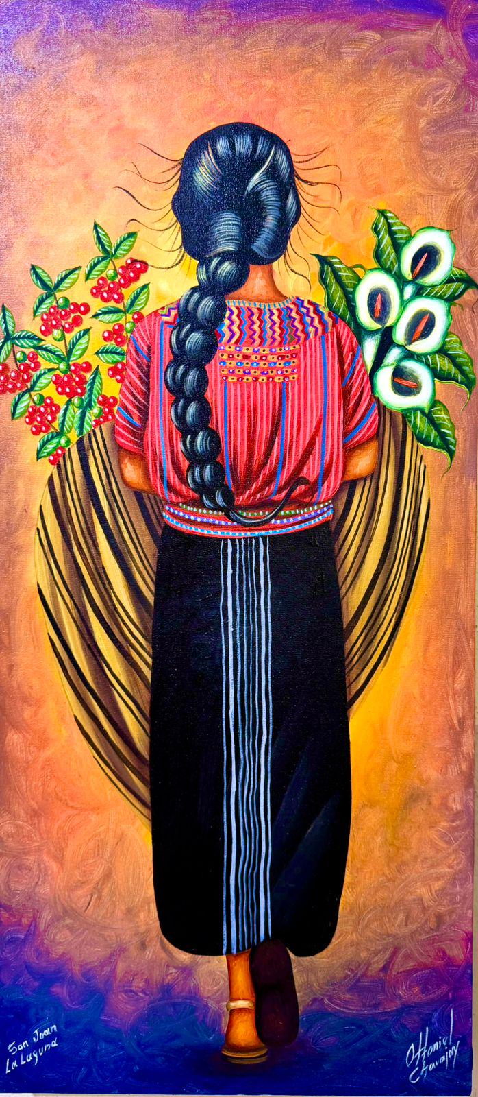 Mayan Woman Painting - Etsy