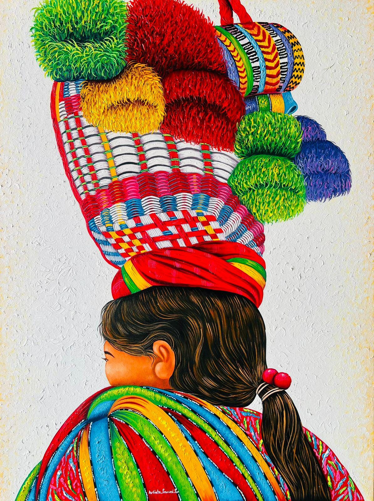 Mayan Woman Painting - Etsy