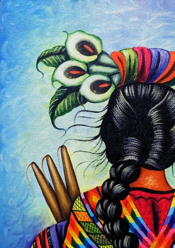 Mujer Latina Pintando Dibujos mujer-latina-pintando-dibujos