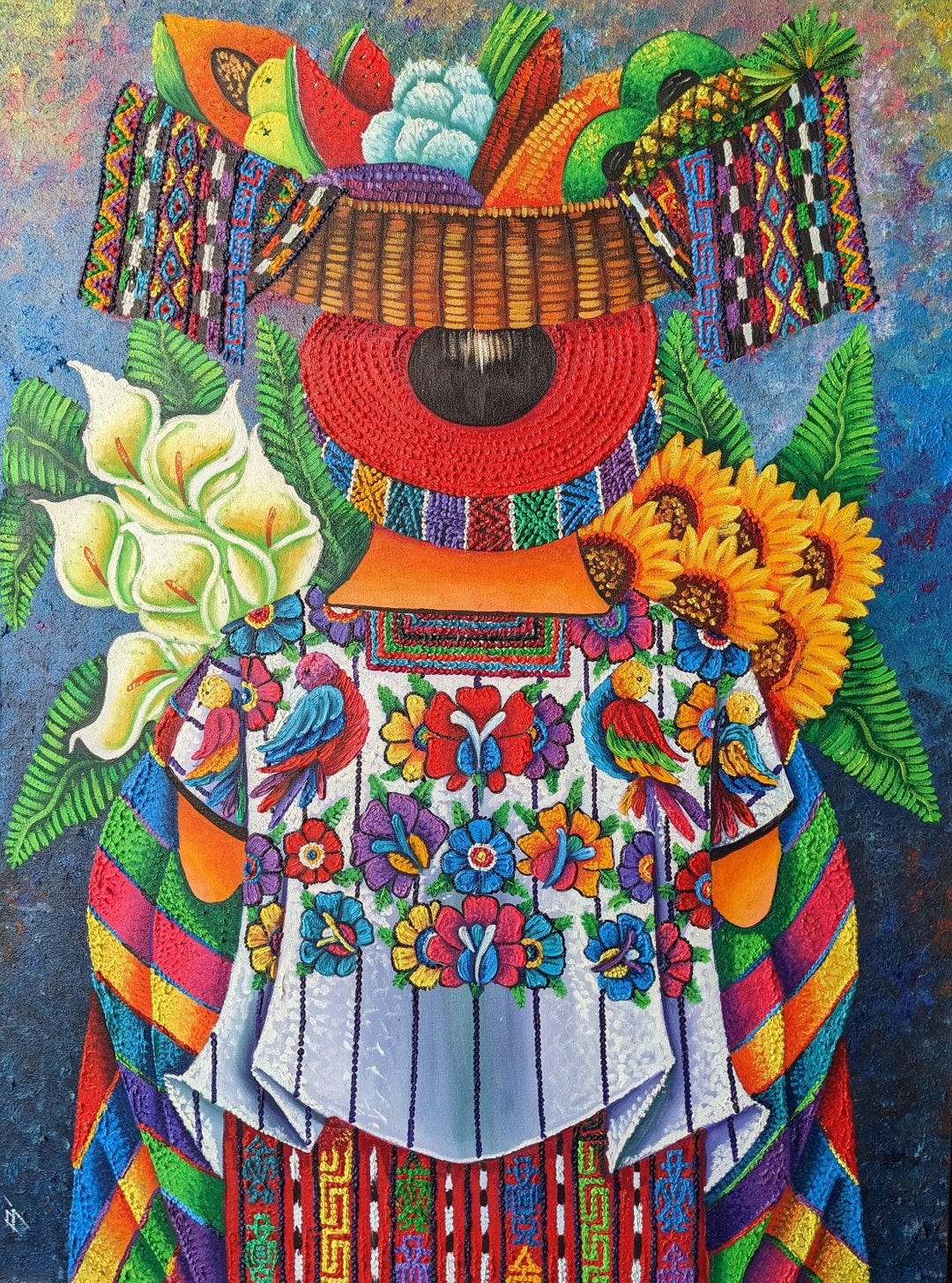 Antigua Guatemala Para NiÃ±as Con Traje Tipico De Guatemala