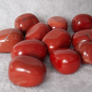 Red Jasper Crystal Tumblestones, Healing Crystals, Grounding Crystal, Sacral Chakra, Root