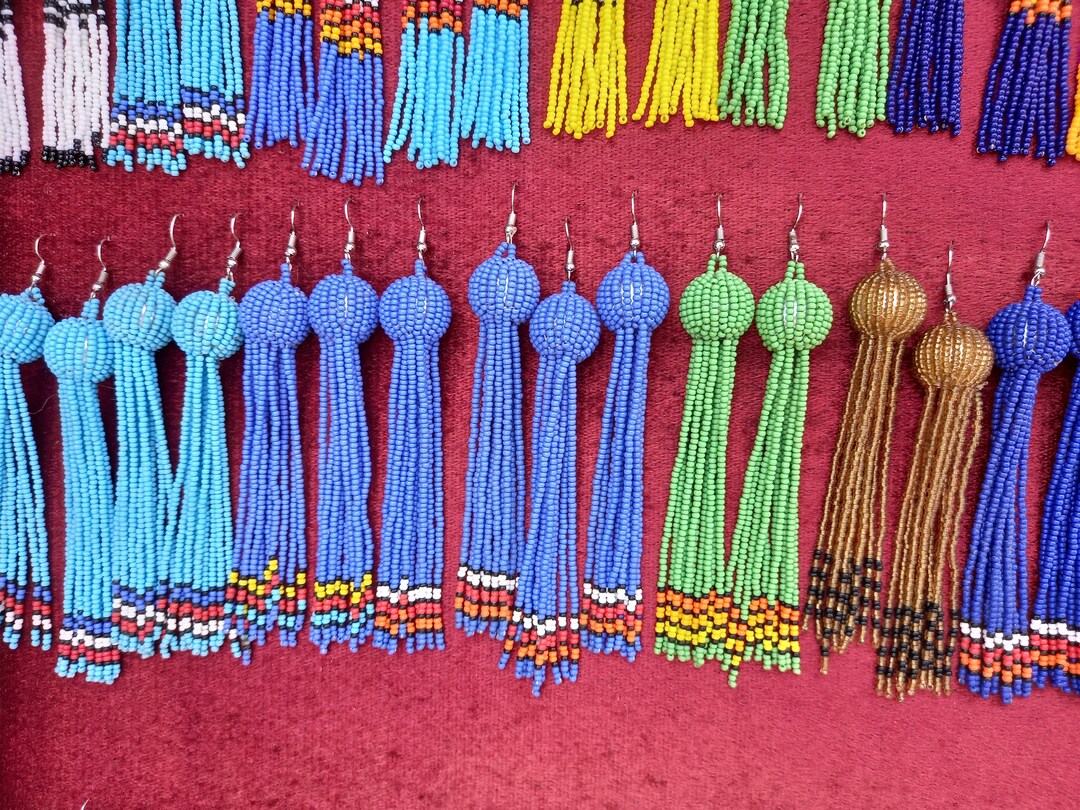 Zulu Earrings, Wholesale Earrings, Masai Earrings, Handmade Earrings